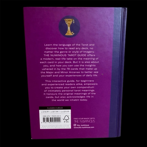 The Numinous Tarot Guide - A New Way To Read The Cards - Small Hardback Book - Picture 3 of 6